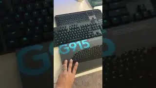 Quick Review of Logitech G915 vs the MX Keys - Honest Review 