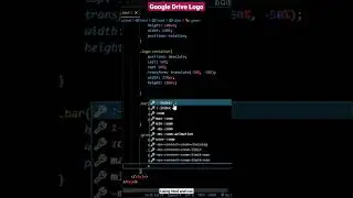 Google Drive logo using html and css #shorts #ytshorts #html #css #coding #short #programming