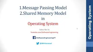 IPC Model | Shared Memory Model | Message Passing Model in OS