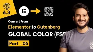 5. Configure global color inside Block editor theme - Full Site Editor WP