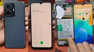 How To Vivo Y55 2022 Broken Lcd Glass Replacement Disassembly Teardown 