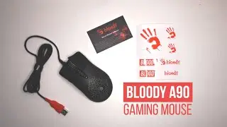 A4TECH BLOODY A90 GAMING MOUSE | UNBOXING AND TESTING
