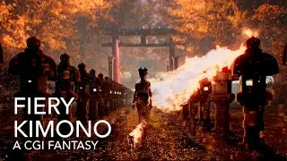 Fiery: a CGI Fantasy (Houdini, Axiom Solver, Redshift, Marvelous Designer, CharacterCreator, iClone)