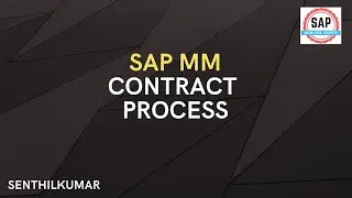 SAP MM Contract (Video 13)