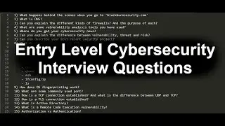 Nailing your First Cybersecurity Interview! (Junior Level)