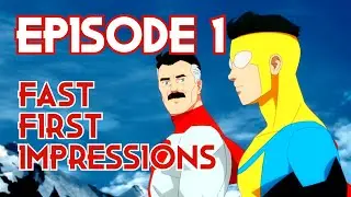 INVINCIBLE: Fast First Impression of Episode 1 #shorts
