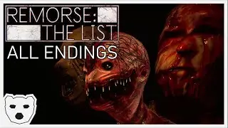 Remorse: The List - All Endings + Collectibles | Learning The Truth Of A Haunted Town