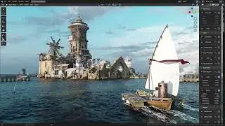 Blender Realtime Compositor with Quick Compo