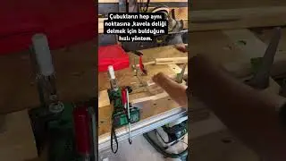 Kavela deliği delmek için