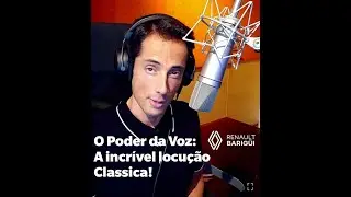 Voz Off, A Incrível Locução Clássica para a Renault @RenaultBrasil