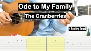 Ode to My Family Guitar Tutorial (The Cranberries) Melody Guitar Tab Guitar Lessons for Beginners