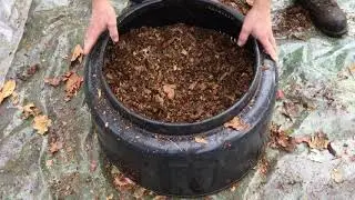 DIY How to Leaf Mulching cheap and easy