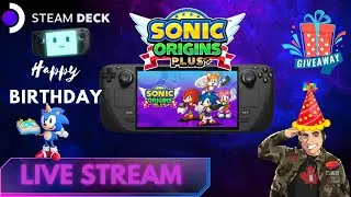 Sonic Origins Plus Sonic The Hedgehog 32nd birthday celebration live stream and giveaway!