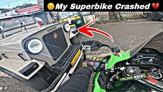 😖My SuperBike Crashed 💔 | Part 04 | totally my mistake 😭 | HR |