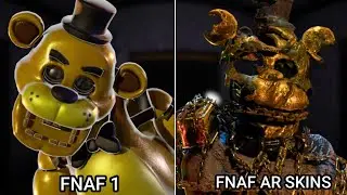 FNAF 1 Animatronics Vs FNAF AR Skins