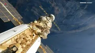 ISS. Work in outer Space.