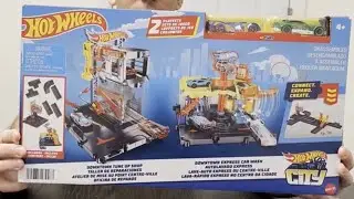 Hot Wheels City 2-Pack Downtown Playsets