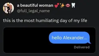 This is the most humiliating day of my life