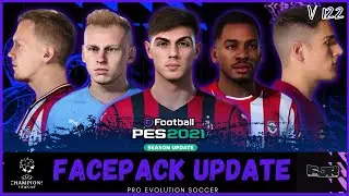 PES 2021 - UPDATE FACE V122 - SIDER VERSION & CPK VERSION | PC