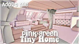 Green-Pink Tiny Home - House build - Adopt me