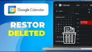 How To Restore Deleted Google Calendar Events - Recover Unsubscribed Calendar