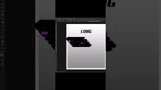Long shadow Text Effect In photoshop Tutorial #shorts #photoshop #photoshoptutorial #youtubeshorts