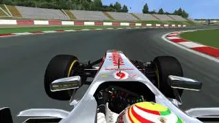 rFactor F1 2013 Mclaren Nürburgring Hotlap