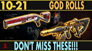Destiny 2: God Roll Weapons - Zavala & Banshee's Best Picks!