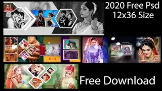 2020 BEST WEDDING 12x36 PSD File Part 05 Free Download