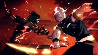 Tengen vs Gyutaro Kimetsu no Yaiba [EditAMV] - Money Rain remix #shorts