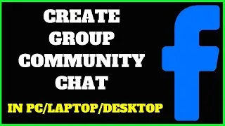 How to Create Group Chat in Facebook in Pc