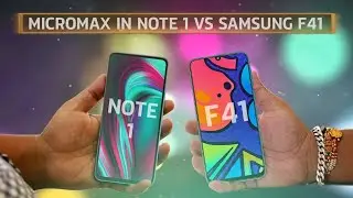 Samsung F41 Vs Micromax IN Note 1 Speed Test