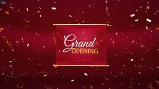Grand Opening Animation (Stunning Motion Graphics) 2022 include Green Screen HD 1920x1080