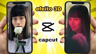 Como Fazer Efeito 3D foto Nanno Nova Função No capcut | Tutorial Capcut