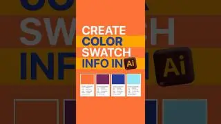 Get color code automatically in illustrator 👀🤯