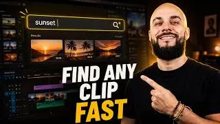How to Find Any Clip Fast in Premiere Pro (Search Index Panel)