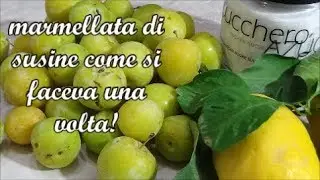 Marmellata di susine di campagna come si faceva una volta!