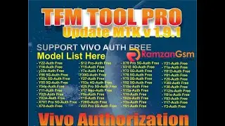 Tfm Tool New Update / All Vivo Phone Unlock Free / 