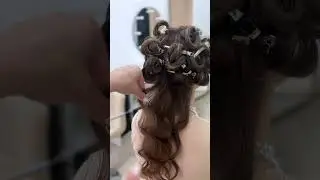 Идея прически на последний звонок 🔔 #makeup #бьютиканал #бьютисоветы #hairstyle #прическипошагово