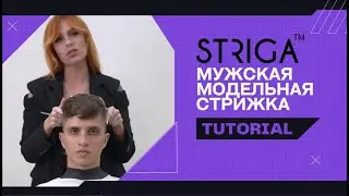 Men's Fashion Haircut. STRIGA™ Hairdressing School