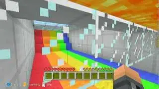 Minecraft Xbox 360 Rainbow Runner + DOWNLOAD