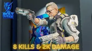 Ballistic Drops 8 Kills with 2K Damage | Apex Legends Gameplay