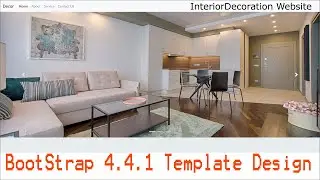 How to make website in Bootstrap 4.4.1 ?  Webpage Design 2020