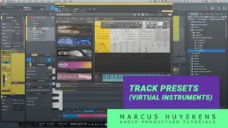 Working with Track Presets in Studio One Version 6 (Virtual Instruments)