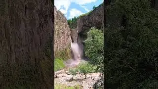 Водопад Каракая Су в Кабардино-Баллкарии