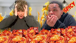 WORLD'S SPICIEST CHICKEN WING CHALLENGE!!!
