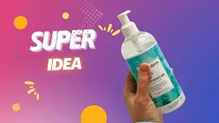 DIY-Eski Sabun Şişesinin Mükemmel Dönüşümü…