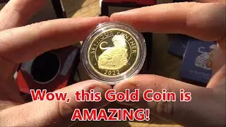 WOW - These Gold Coins are Amazing - 1oz & 1/4 oz Seymour Panther Gold Proof 