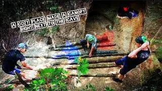 Cozy place 🏕️ near CAVES  made  CANOPY | near the FIREPLACE !!!