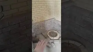 Уличная барбекю в Новый год